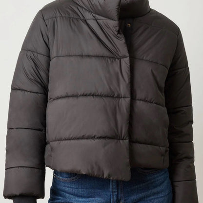 Lilla P 🌷 Black puffer Bomber Jacket