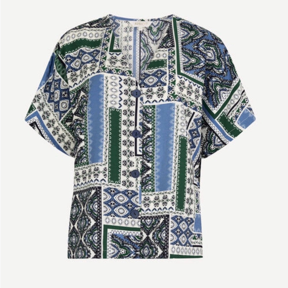 APRICOT 🍑- Folk patchwork Blouse