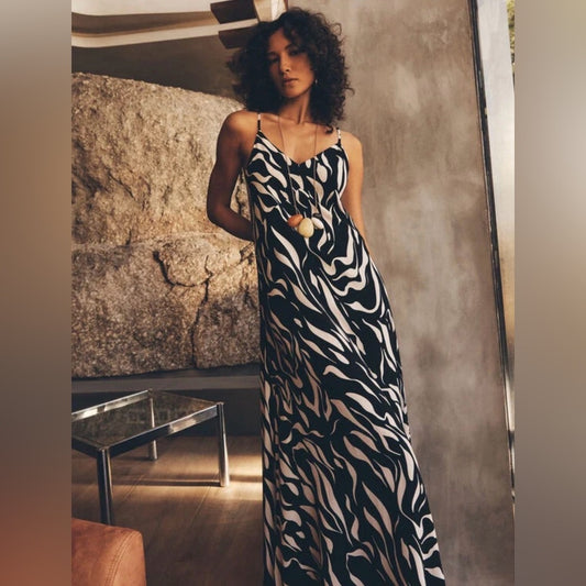 APRICOT 🍑 - Animal Print Cami Dress