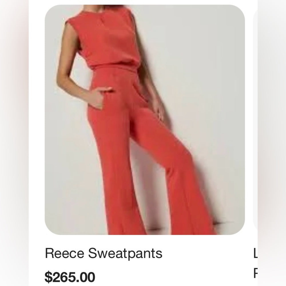Nation LTD - Coral flare sweatpants