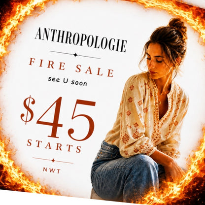 ONE DAY ONLY ‼️ Quicklisting UNLISTED🚨 ANTHRO - SEE U SOON  ❤️ MAY 3 2026