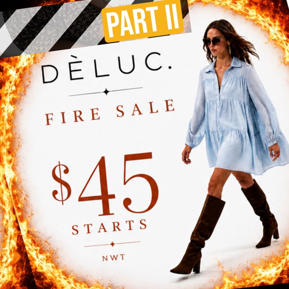 ONE DAY ONLY ‼️ Quicklisting UNLISTED🚨 DELUC ❤️ MAY 3 2026