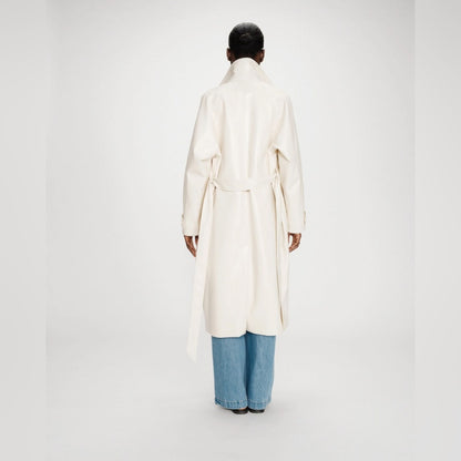 Grace & Mila - Cream Belted Trench Coat