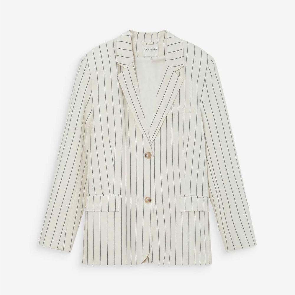 Grace & Mila -The VELVET two-button blazer
