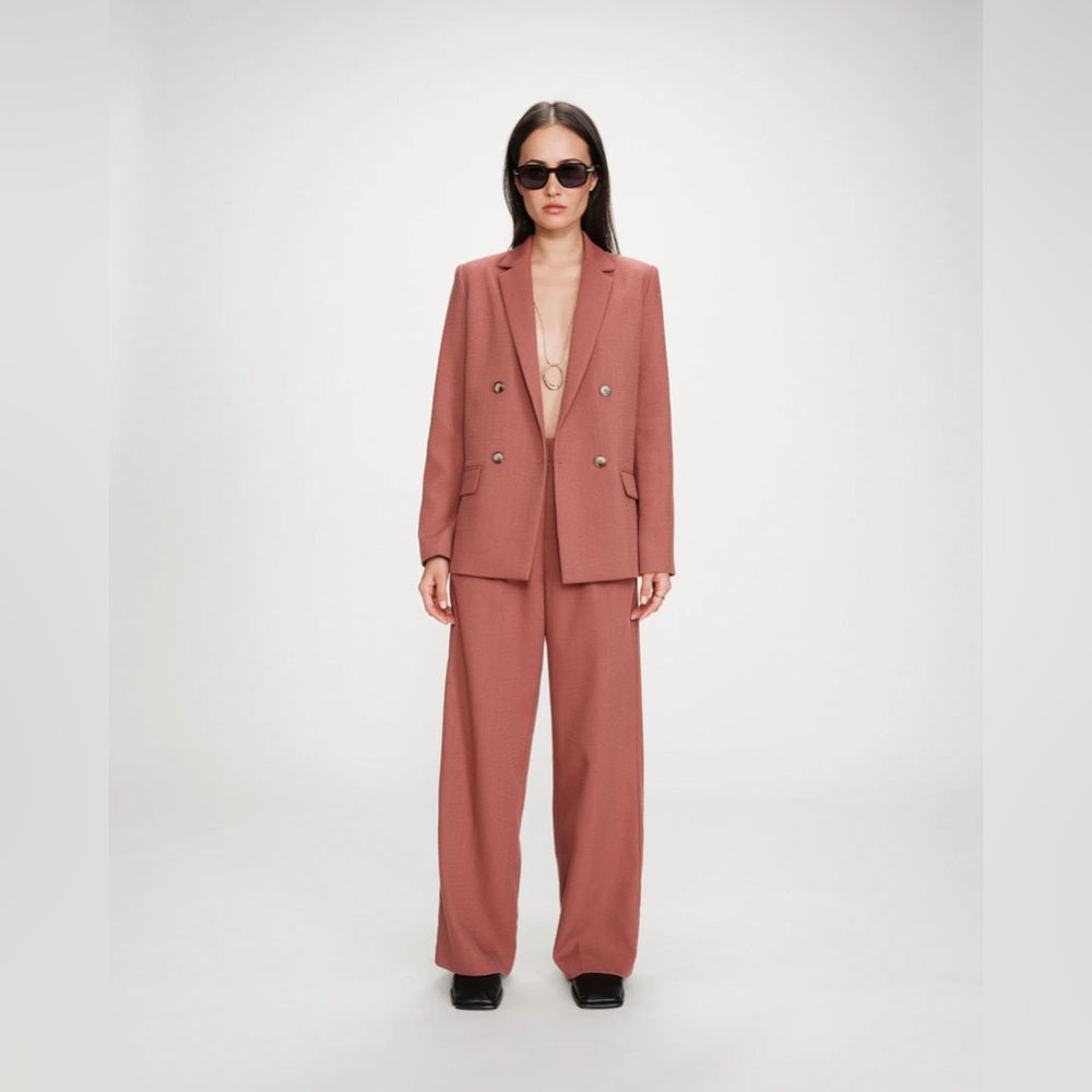 Grace & Mila - The PARFAITE tailored blazer TERRACOTTA