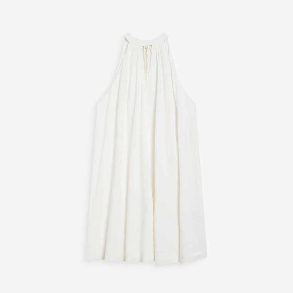 Grace & Mila - Halter Shift Dress - White