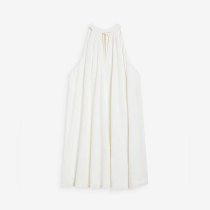 Grace & Mila - Halter Shift Dress - White
