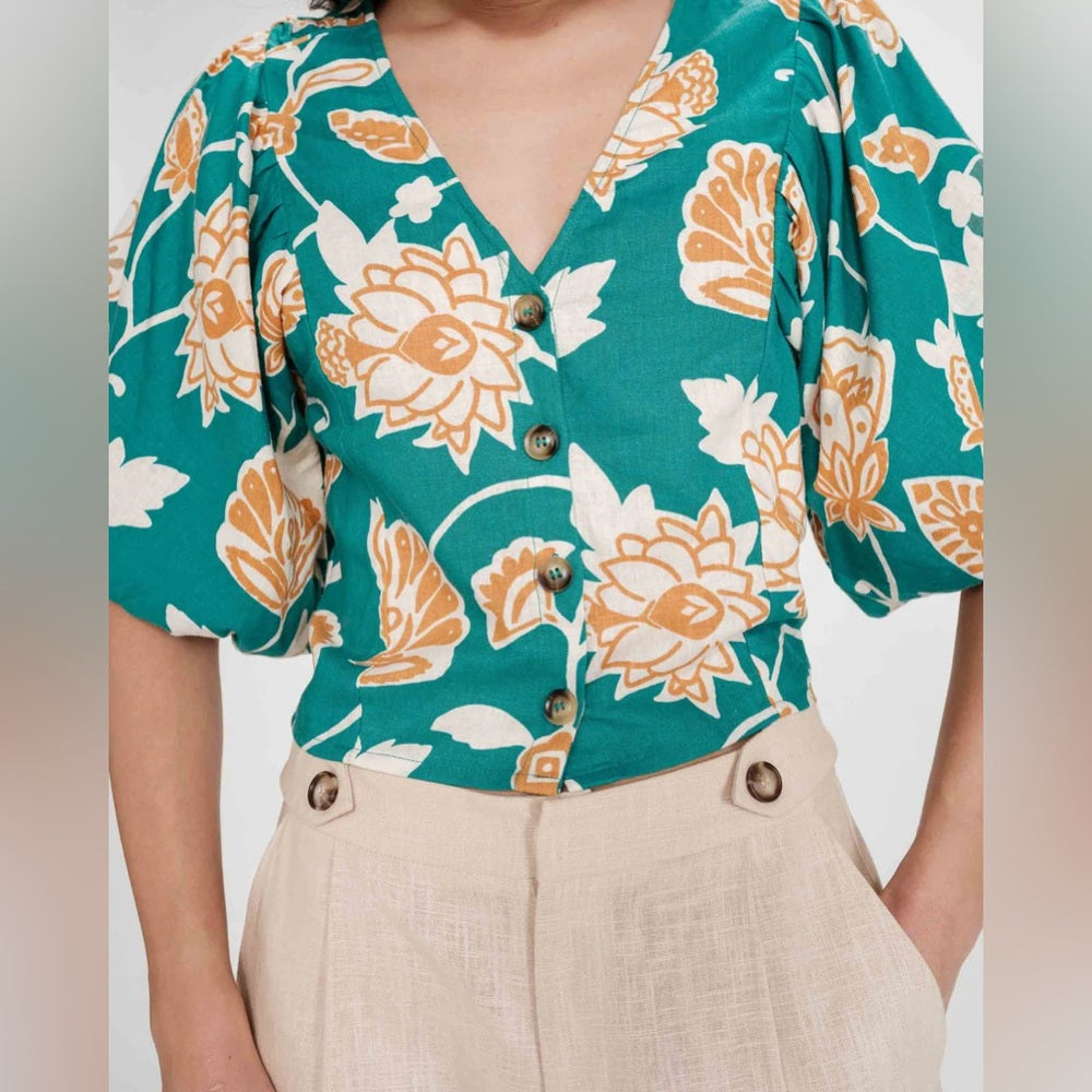 Grace & Mila - The VAHE patterned blouse