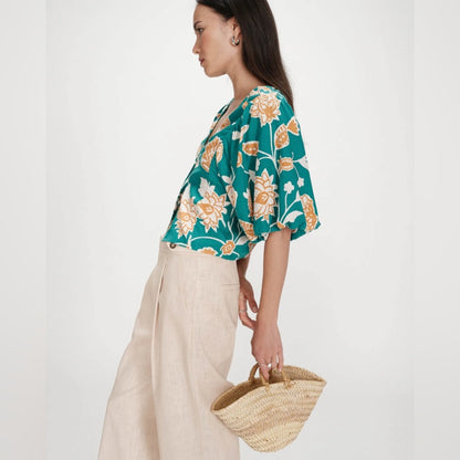 Grace & Mila - The VAHE patterned blouse