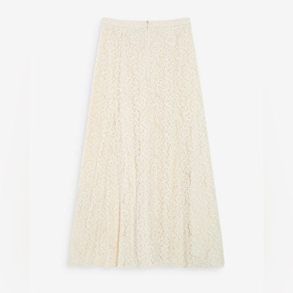 Grace & Mila - FLARED LONG LACE SKIRT
ECRU VISENYA