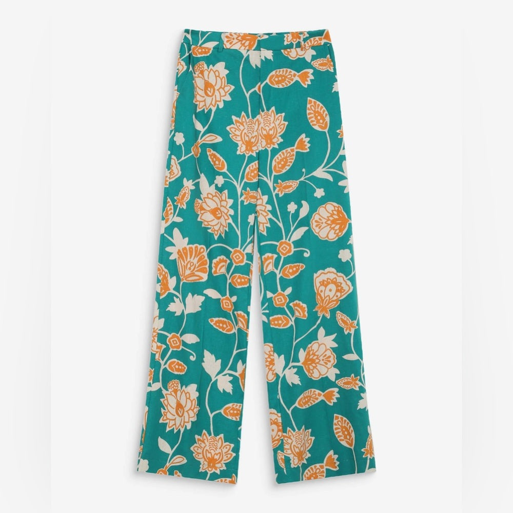 Grace & Mila - VARINO patterned wide-leg trousers