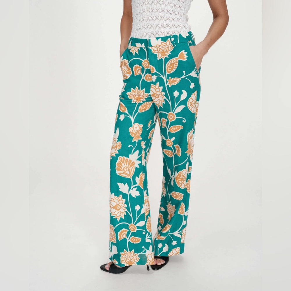 Grace & Mila - VARINO patterned wide-leg trousers