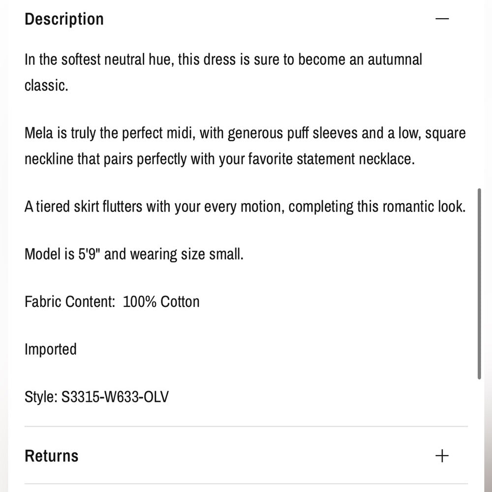 Saltwater Luxe - MELA MIDI DRESS