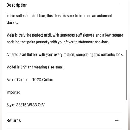 Saltwater Luxe - MELA MIDI DRESS