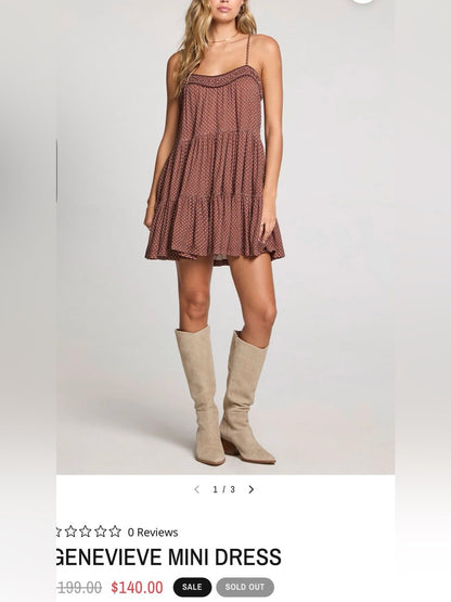 Saltwater LUXE - Genevieve Mini Dress.