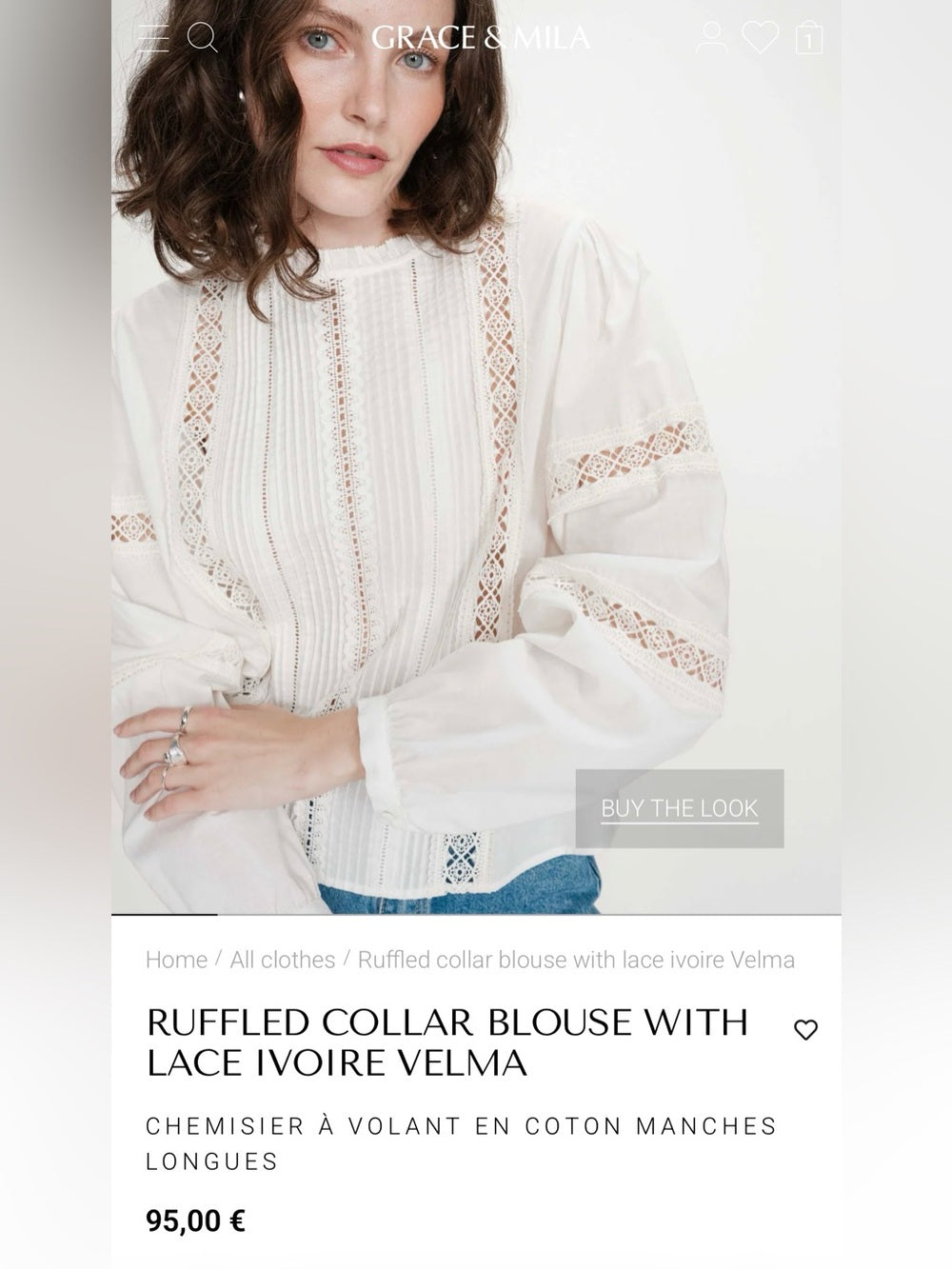 Grace & Mila - Velma Round Blouse