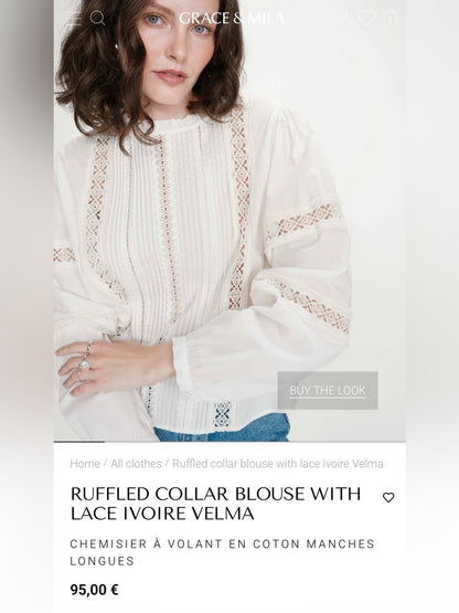Grace & Mila - Velma Round Blouse