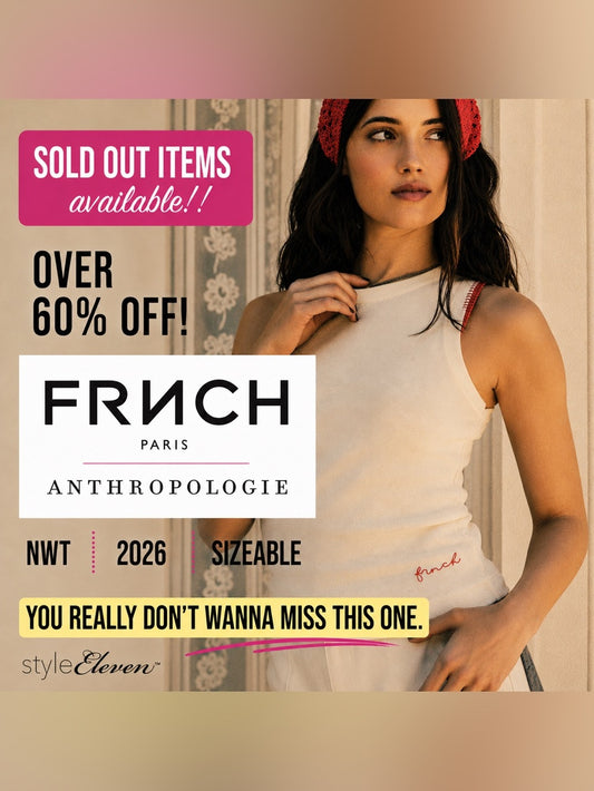 🚨🌸ANTHROPOLOGIE - FRNCH 2026 🇫🇷 💕