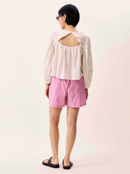 FRNCH 🇫🇷- ACASTE CREAM BLOUSE