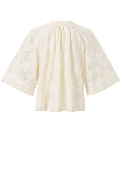 FRNCH 🇫🇷- MARESIAS CREAM BLOUSE