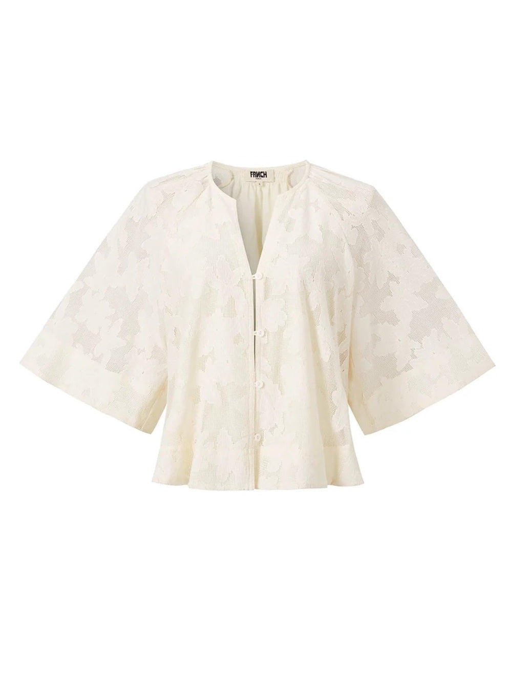 FRNCH 🇫🇷- MARESIAS CREAM BLOUSE