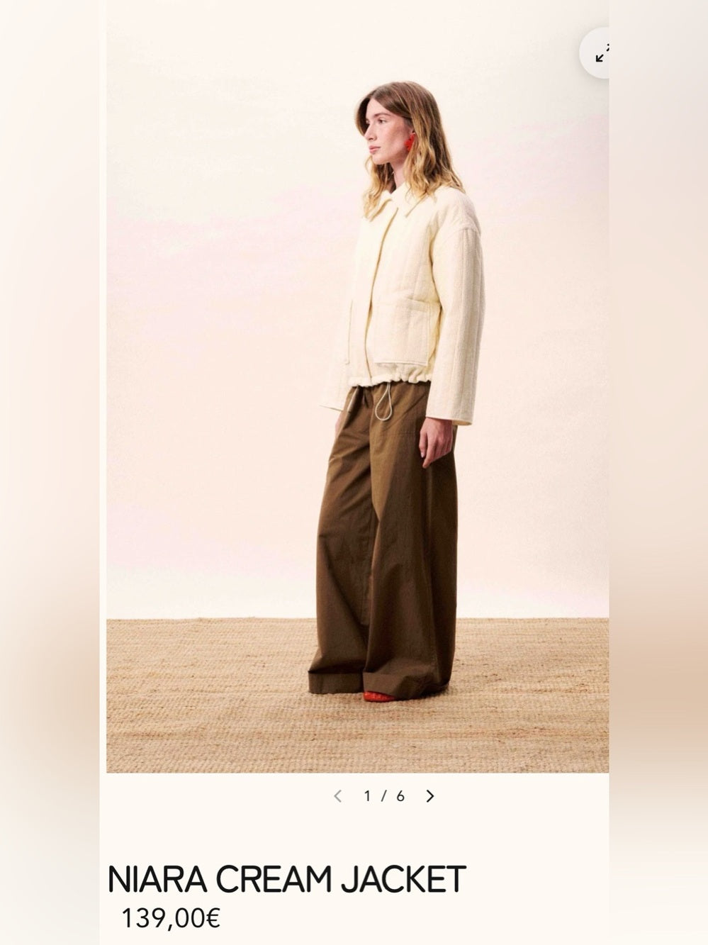FRNCH 🇫🇷- NIARA CREAM JACKET