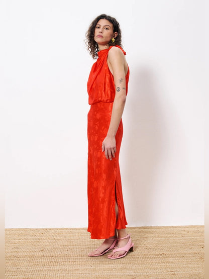 FRNCH 🇫🇷 - NELCIE RED DRESS