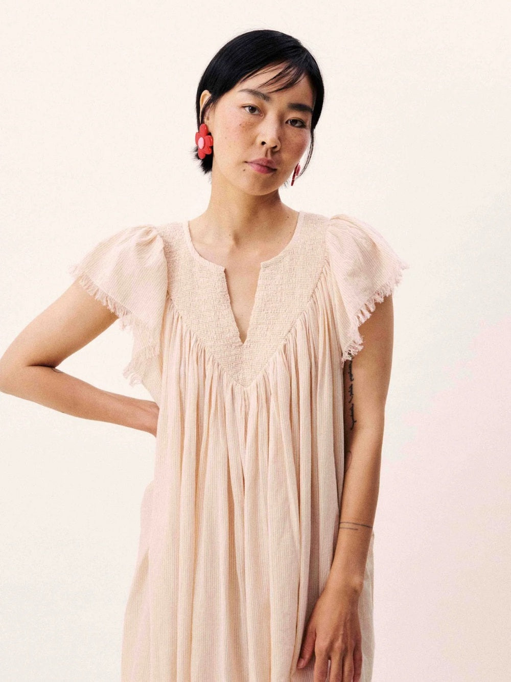 FRNCH 🇫🇷- BOUNTY CREAM DRESS