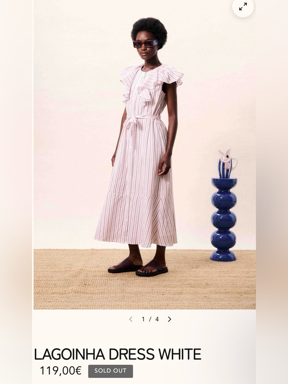 FRNCH 🇫🇷 - LAGOINHA DRESS WHITE