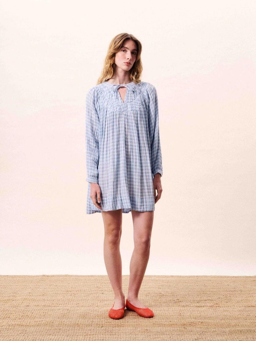 FRNCH - LIGHT BLUE LAGON DRESS