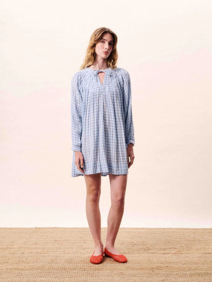 FRNCH - LIGHT BLUE LAGON DRESS