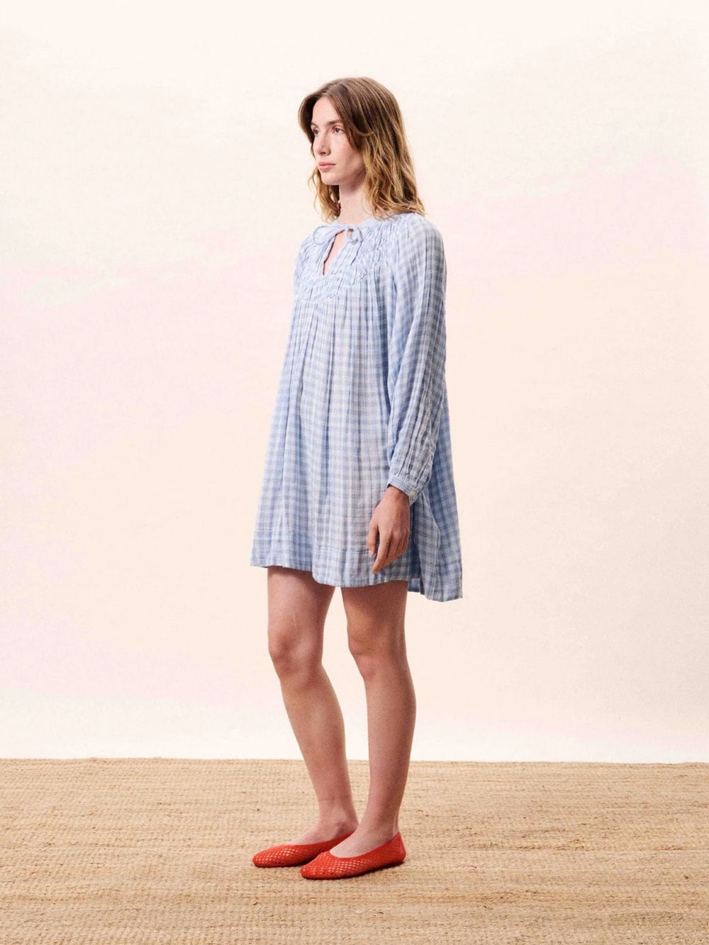 FRNCH - LIGHT BLUE LAGON DRESS