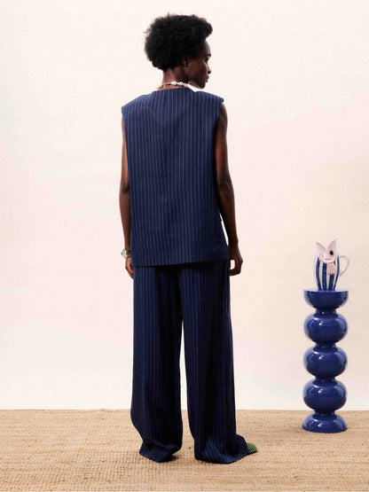 FRNCH 🇫🇷- NAVY BLUE BLAZER VELESIA