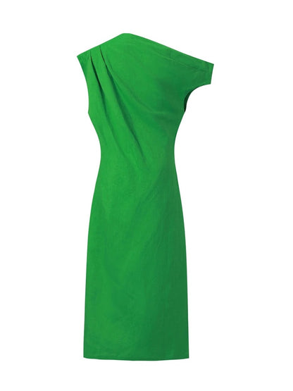 FRNCH 🇫🇷 - MORERE GREEN DRESS