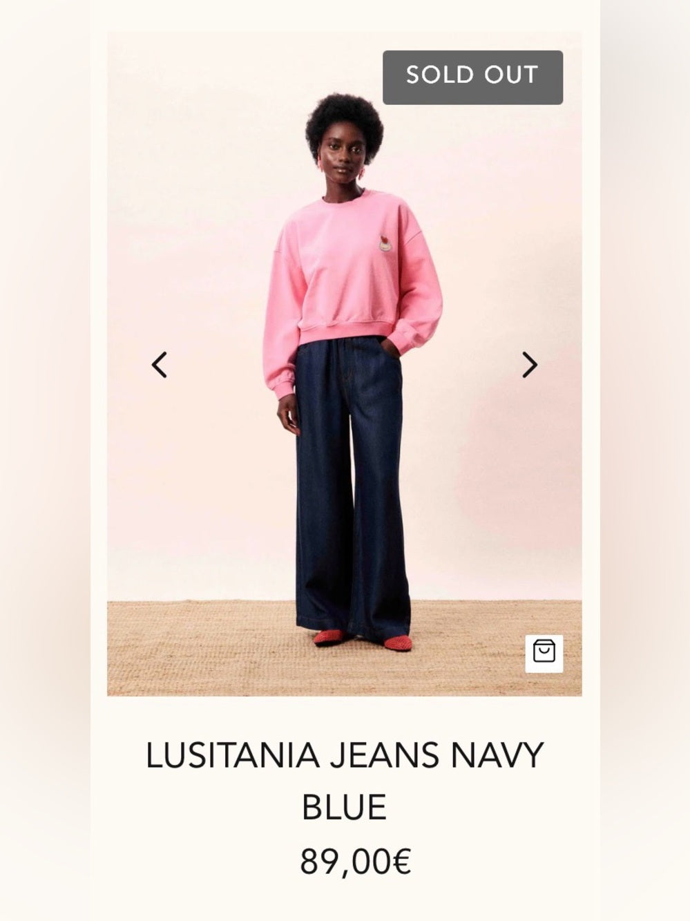 FRNCH - LUSITANIA JEANS NAVY
BLUE