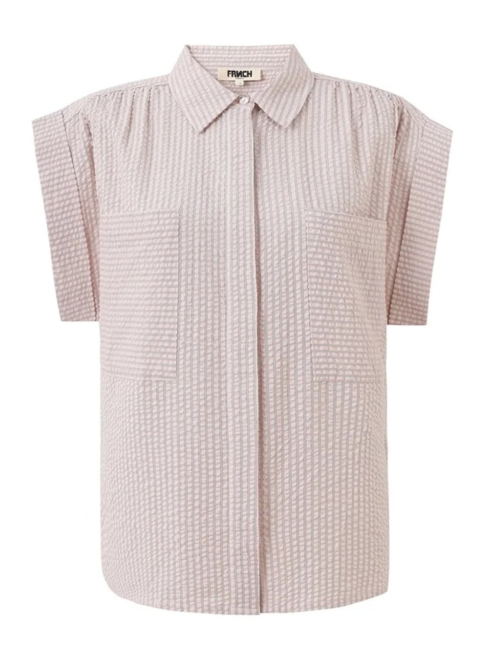 FRNCH 🇫🇷- GAETANA PALE PINK SHIRT