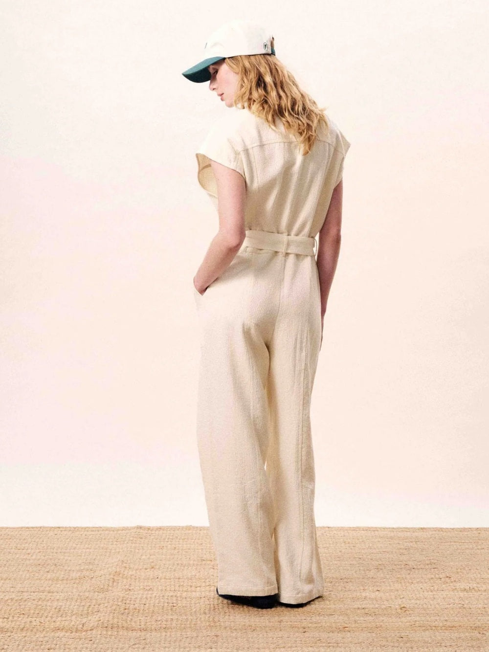 FRNCH 🇫🇷- CELESTIA CREAM JUMPSUIT