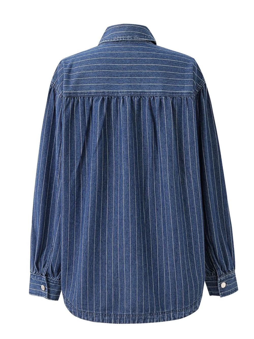 FRNCH 🇫🇷-FIDELIA DENIM SHIRT BLUE