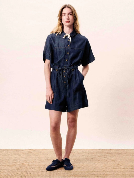 FRNCH 🇫🇷- MARISELLE DENIM
PLAYSUIT