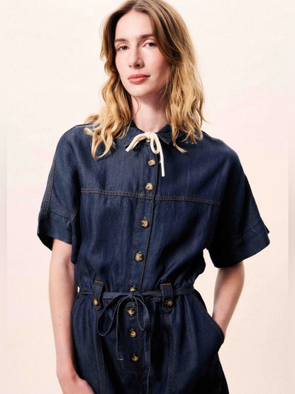 FRNCH 🇫🇷- MARISELLE DENIM
PLAYSUIT