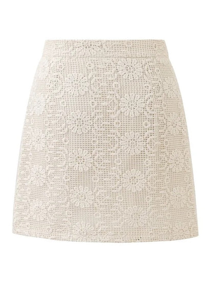 FRNCH -🇫🇷 ROCCO CREAM SKIRT