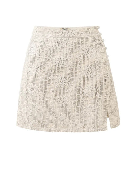 FRNCH -🇫🇷 ROCCO CREAM SKIRT