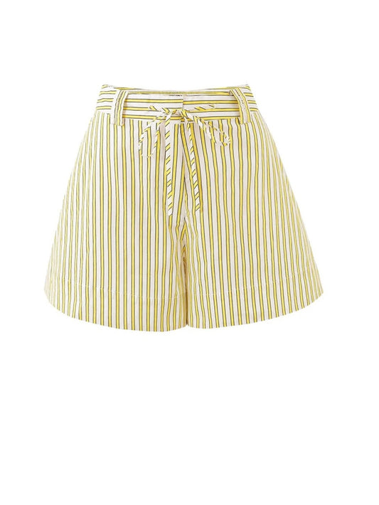 FRNCH 🇫🇷 - PALE YELLOW ORONZO SHORTS