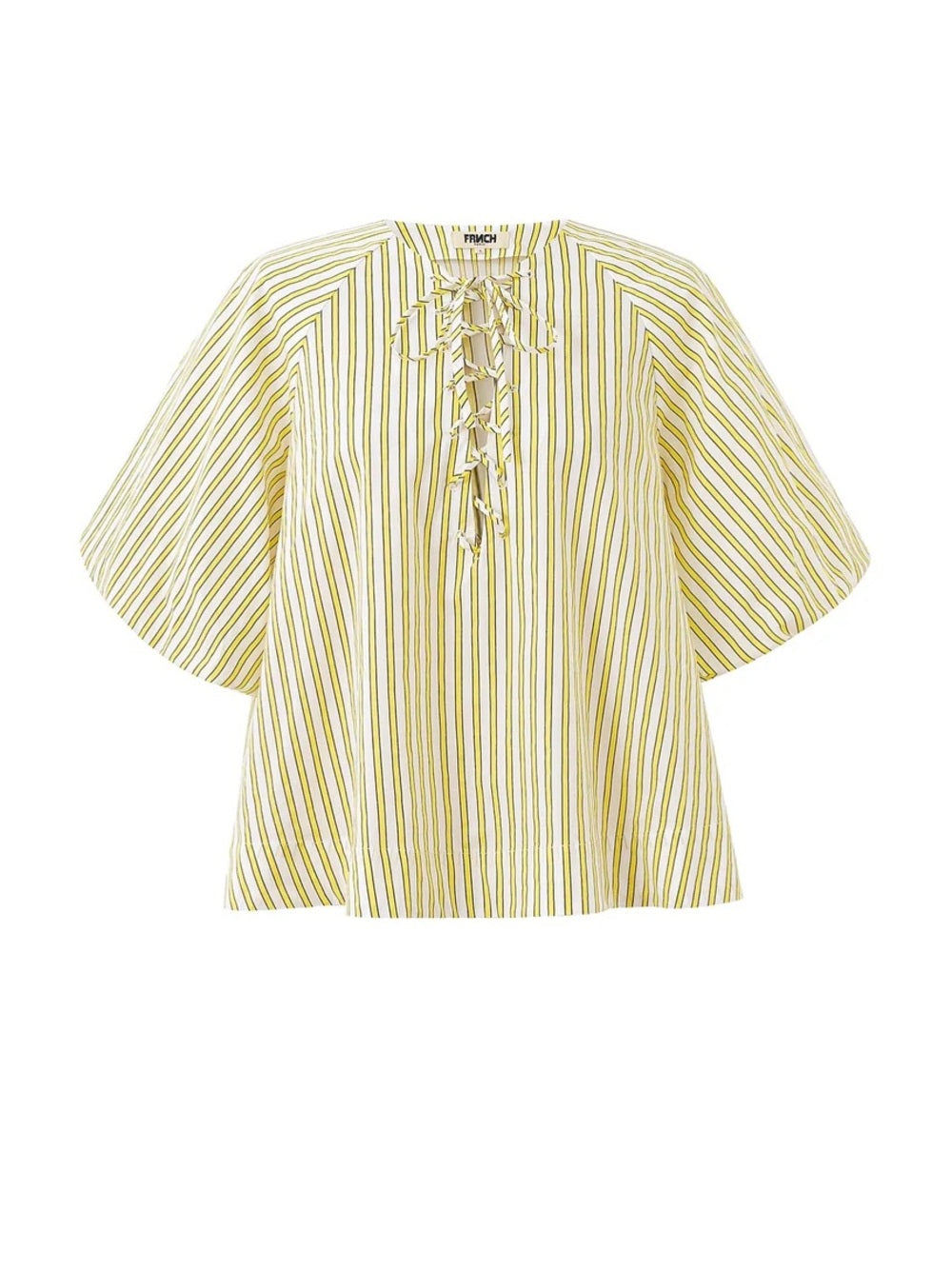 FRNCH 🇫🇷 PALE YELLOW COSIMO BLOUSE