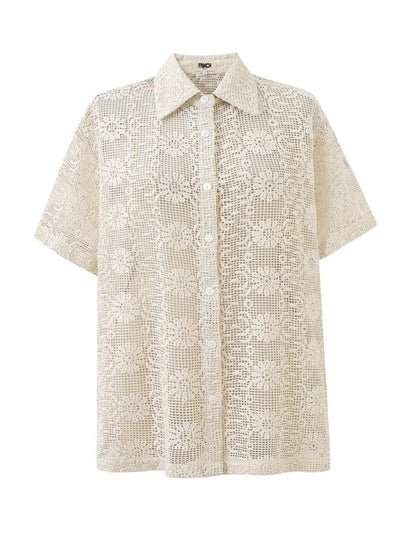 FRNCH 🇫🇷 VINCENZO CREAM SHIRT