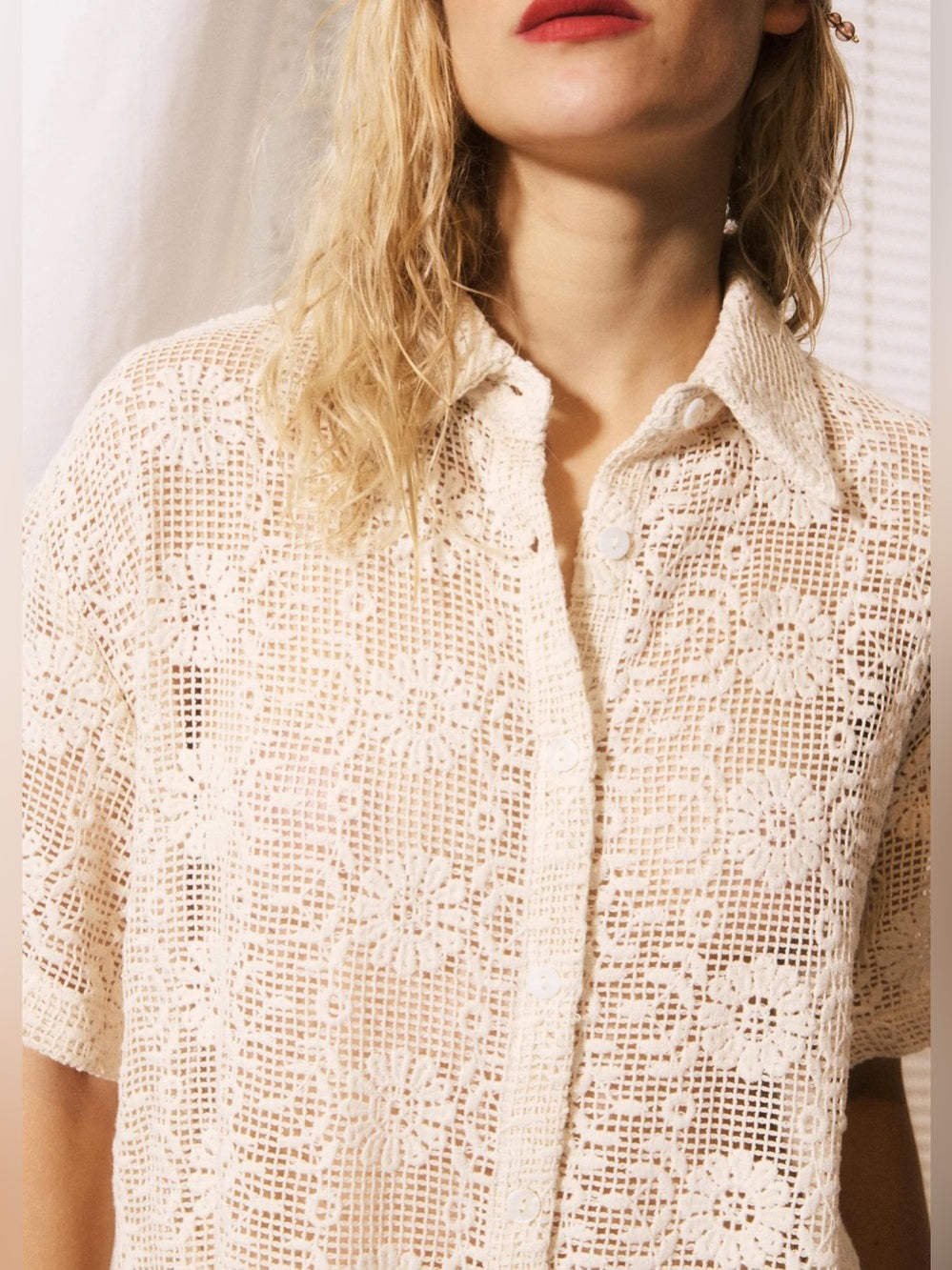 FRNCH 🇫🇷 VINCENZO CREAM SHIRT