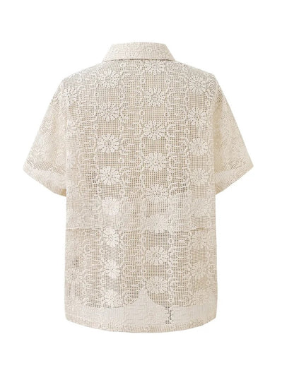 FRNCH 🇫🇷 VINCENZO CREAM SHIRT
