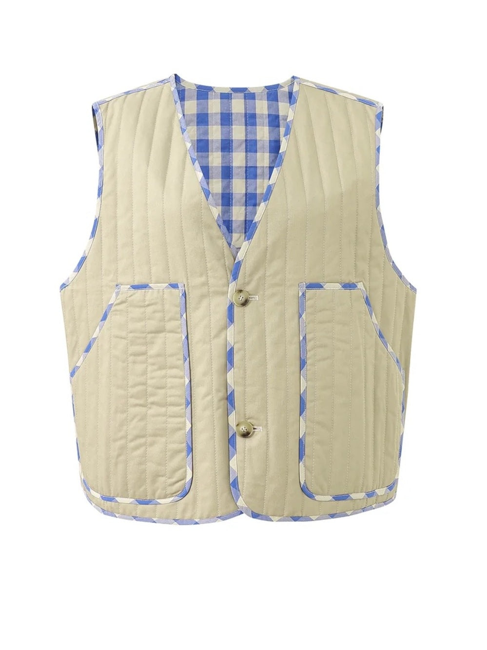 FRNCH 🇫🇷 REGALIA VEST AZURE BLUE