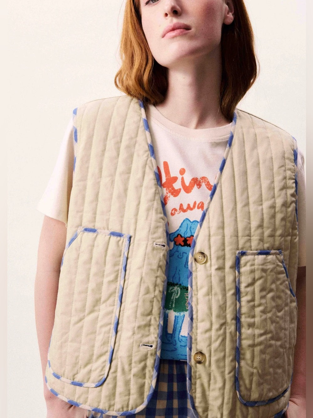 FRNCH 🇫🇷 REGALIA VEST AZURE BLUE