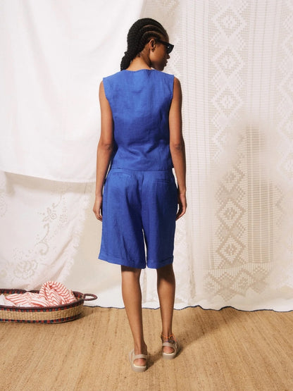 FRNCH 🇫🇷 SAVERIO ELECTRIC BLUE SHORTS